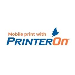 Mobile print with PrinterOn